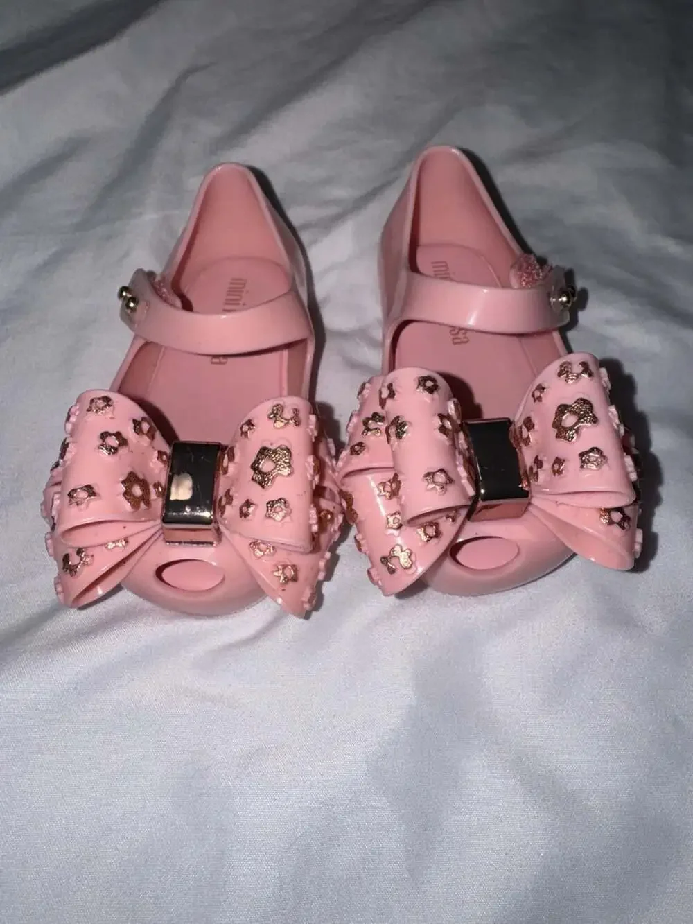Mini Melissa Ultragirl Sweet Toddler Metallic Pink Us Size 05